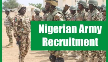 Nigerian Army Recruitment 2022